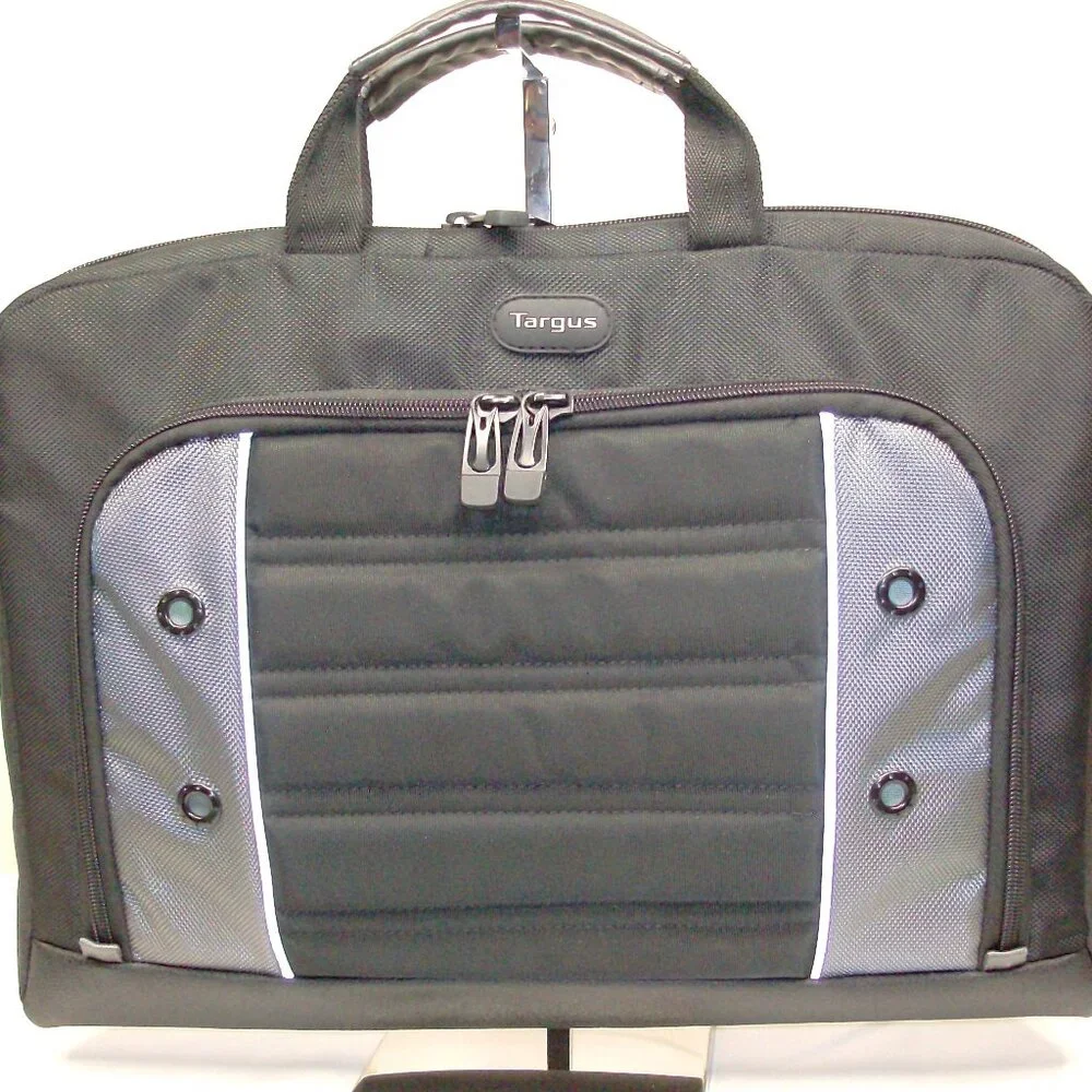 Targus Laptop bag with carry handles and removable shoulder strap Blk/Gray